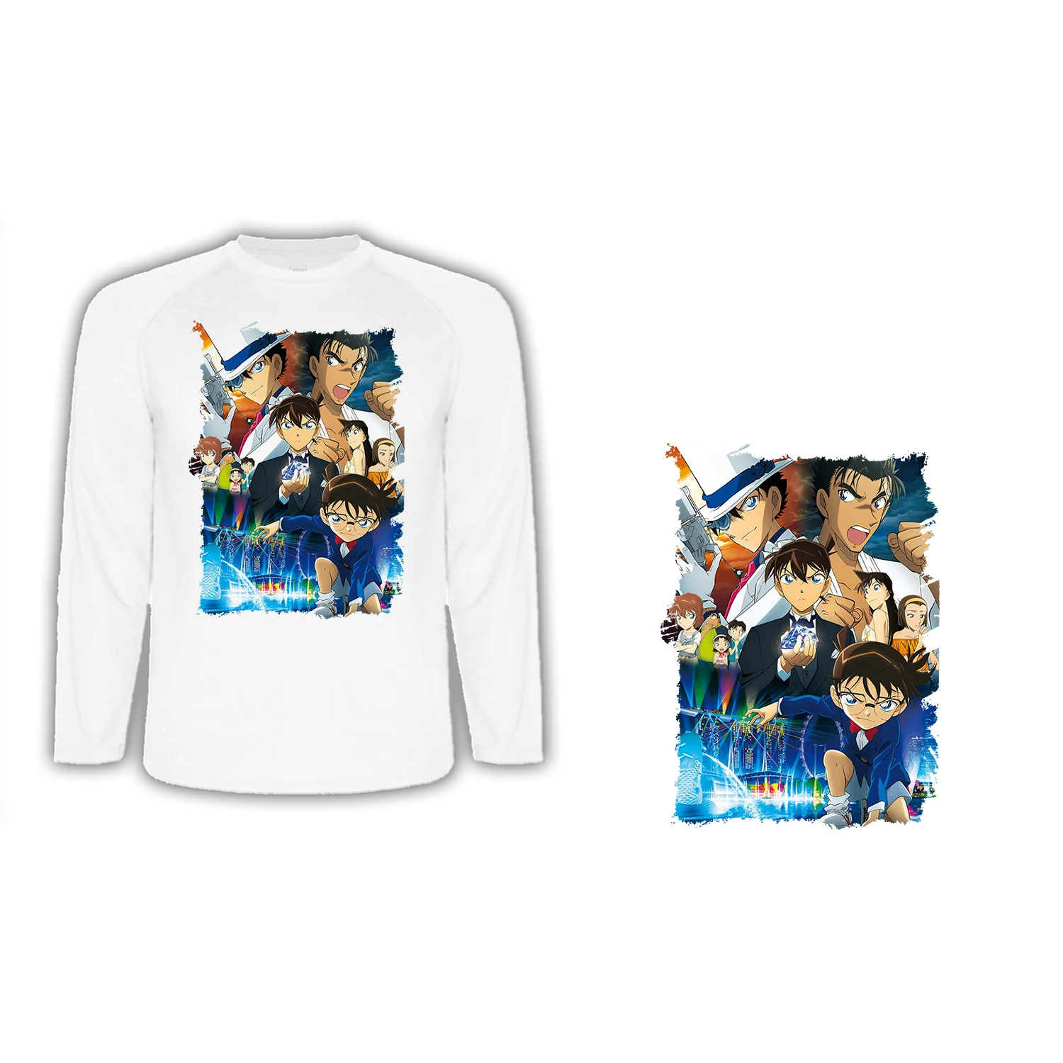 LONG SLEEVE T-SHIRT A3 DETECTIVE CONAN MOVIE T-shirt