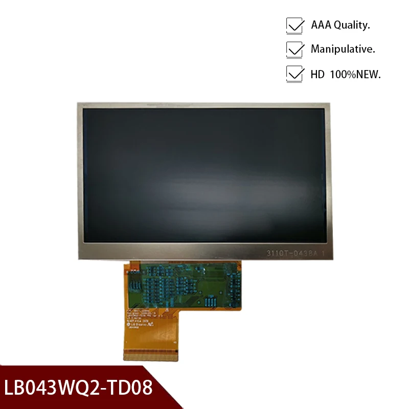 

4.3inch LB043WQ2-TD08 LB043WQ2(TD)(08) LB043WQ2 LCD screen