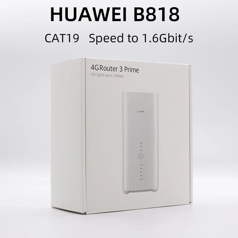 

Unlocked new Huawei B818 4G Router 3 Prime LTE CAT19 Router 4G LTE huawei B818-263 PK B618s-22d B618s-65d B715s-23c