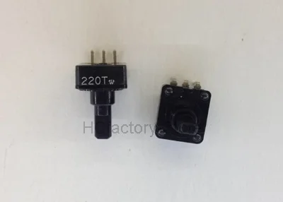 Ban Đầu 2 Chiếc RC Máy Bay Điều Khiển Từ Xa Đính Đá Chiết Áp 5K Trục 10MM XV09411N1OFF Phân Phối Sỉ Danh Sách