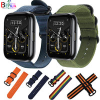 Nylon WatchStrap band For Realme Watch 2 Pro Smart WristStrap Sport Bracelet For Realme Watch S / pro / Ticwatch Pro 3 Wristband