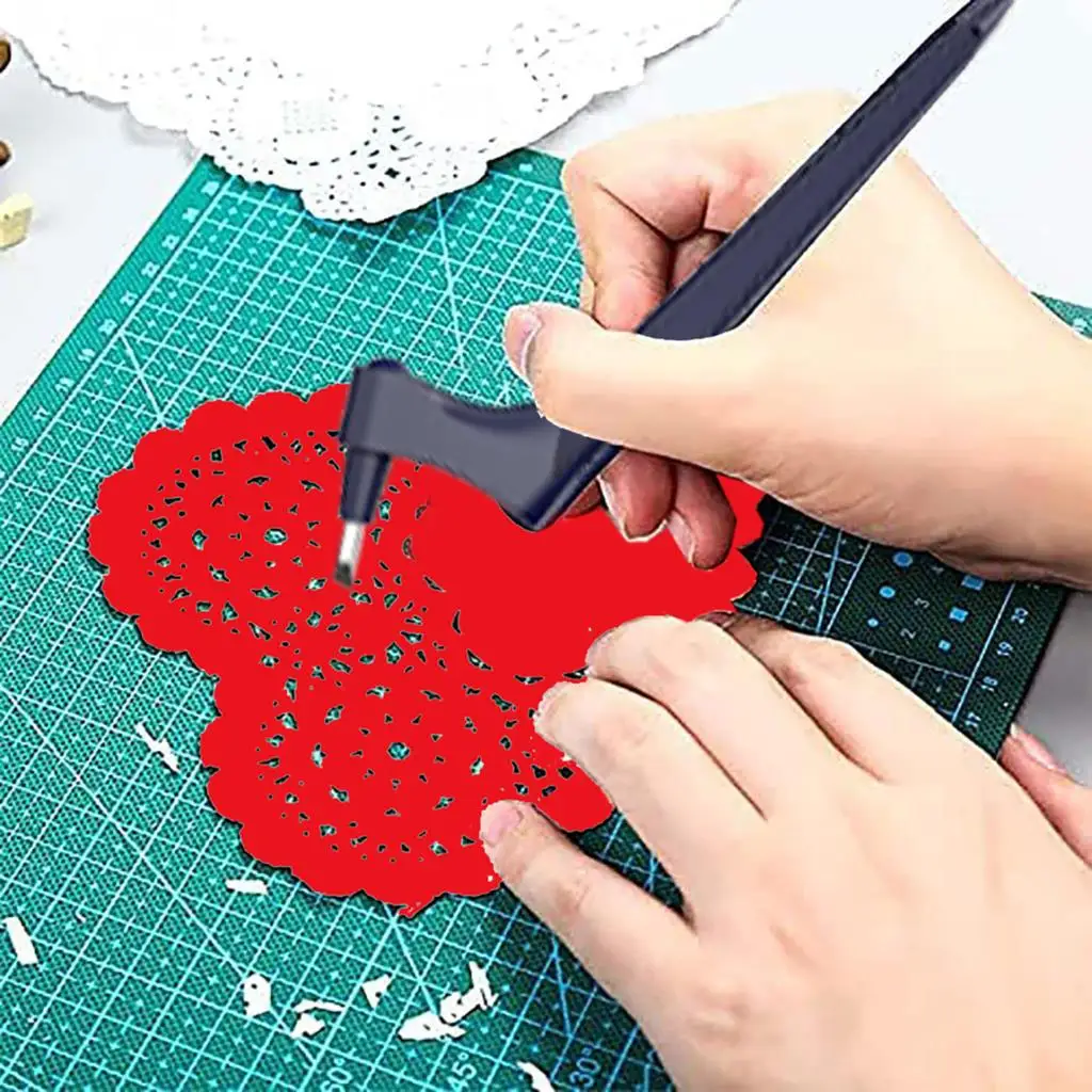 Craft Cutting Tools 360 Rotating Blade Paper-Cutter 3 Replace Blade Craft Cutting Knife DIY Art Wear-Resisting Art Cutting Tools