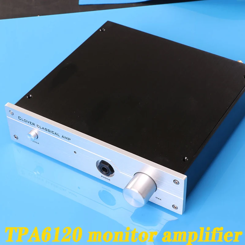 TPA6120A2 Class A headphone amplifier board finished machine, zero noise floor, monitor recording grade headphone amplifier