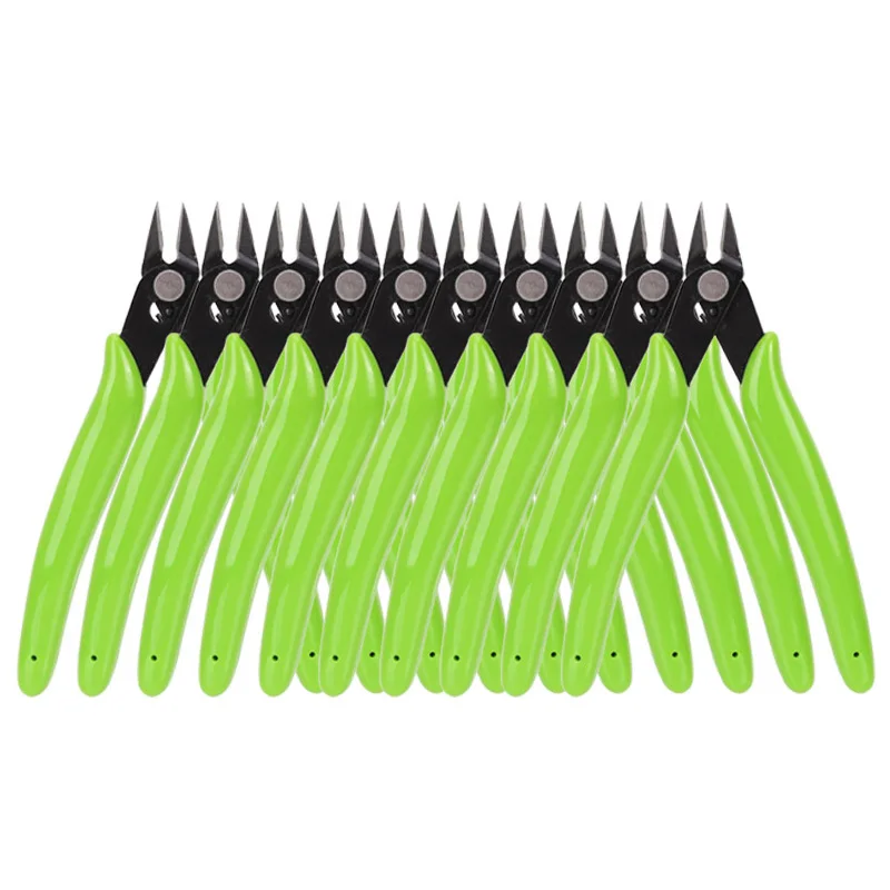 Alicate diagonal cortadores de cabo de fio alicate eletricista stripper de fio artesanal ferramenta de reparo de corte lateral impressora 3d ferramentas manuais pinças