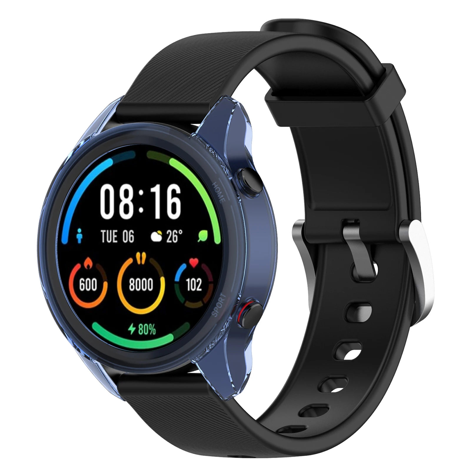 Caso protetor para xiaomi cor relógio de alta qualidade tpu capa fino smartwatch pára escudo para xiaomi mi cor relógio
