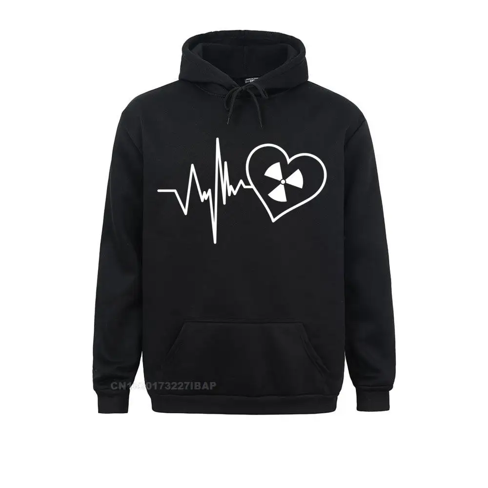 Radiology X-Ray Tech EKG Heartbeat Love Long Sleeve Tight Sweatshirts Newest Summer Long Sleeve Hoodies Women's Street Clothes