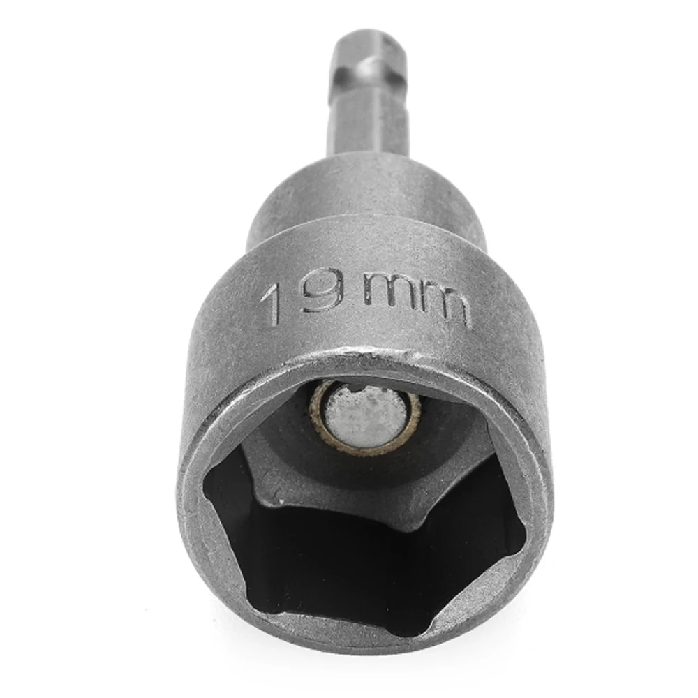 WENXING 9/14pcs 6-19 millimetri 1/4 Pollici Hex Gambo Presa Dado Magnetico Set di Driver Punta Del Trapano Adattatore