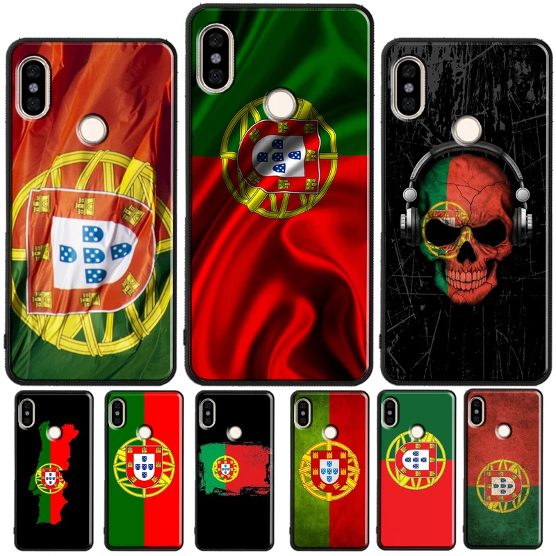 Portugal Flag For Redmi Note 11 Pro Phone Case For Redmi Note 10 Pro 7 8 9 Pro 10S 9S Redmi 10 9A 9T 9C