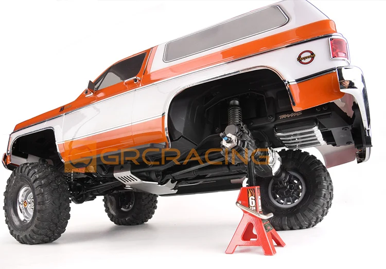 Grc piso traseiro com tanque de combustível para traxxas trx4 bronco/blazer/g500, chassi kit g161eb