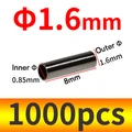 1.6x8mm 1000 piezas