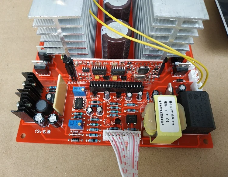 LCD display power frequency inverter PCB mainboard 12v to 48v universal