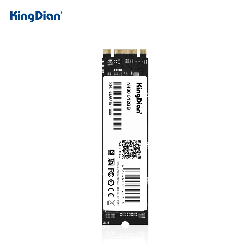 KingDian M.2 SATA 128GB 256GB 512GB 1TB HDD 120GB M2 NGFF SSD M.2 2280 Internal Solid State Hard Drive for Desktop Laptop