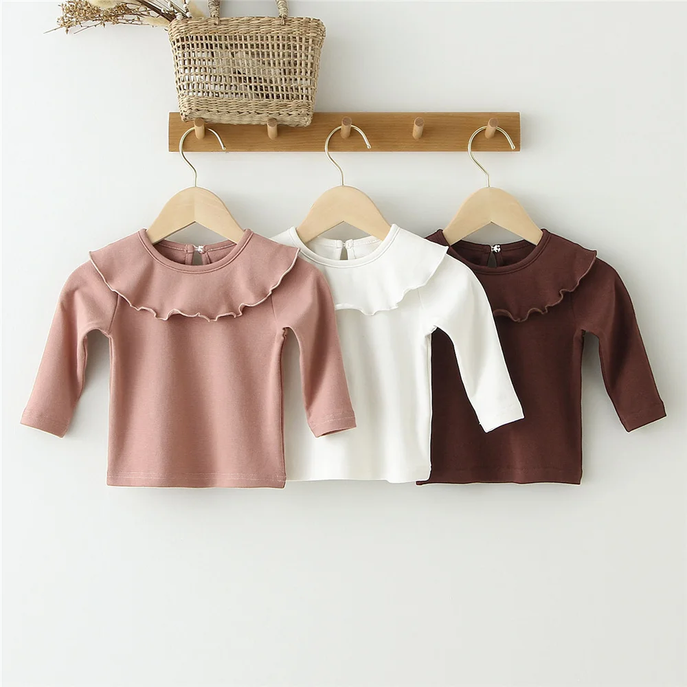 Korean Design Baby Girl Clothes Set Autumn Spring Infant Newborn Baby Girl Clothes Baby Tops Shirt + Dress 2pcs Baby Girl Outfit