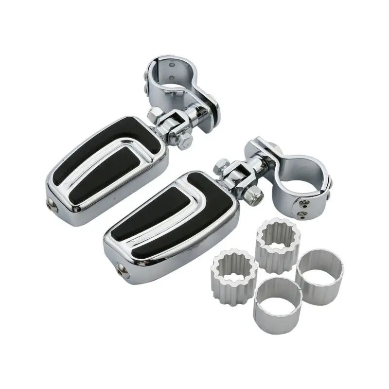 25mm 30mm 35mm Adjustable Highway Bar Footpeg Peg Clamps For Sportster Touring VL1500 VL800 VT1100 VTX1300 VTX1800 VT750C GL1800