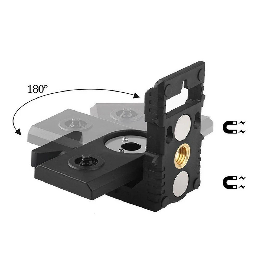 Magnet Wall Bracket for for Universal Laser Level L-shape Tripod Adapter