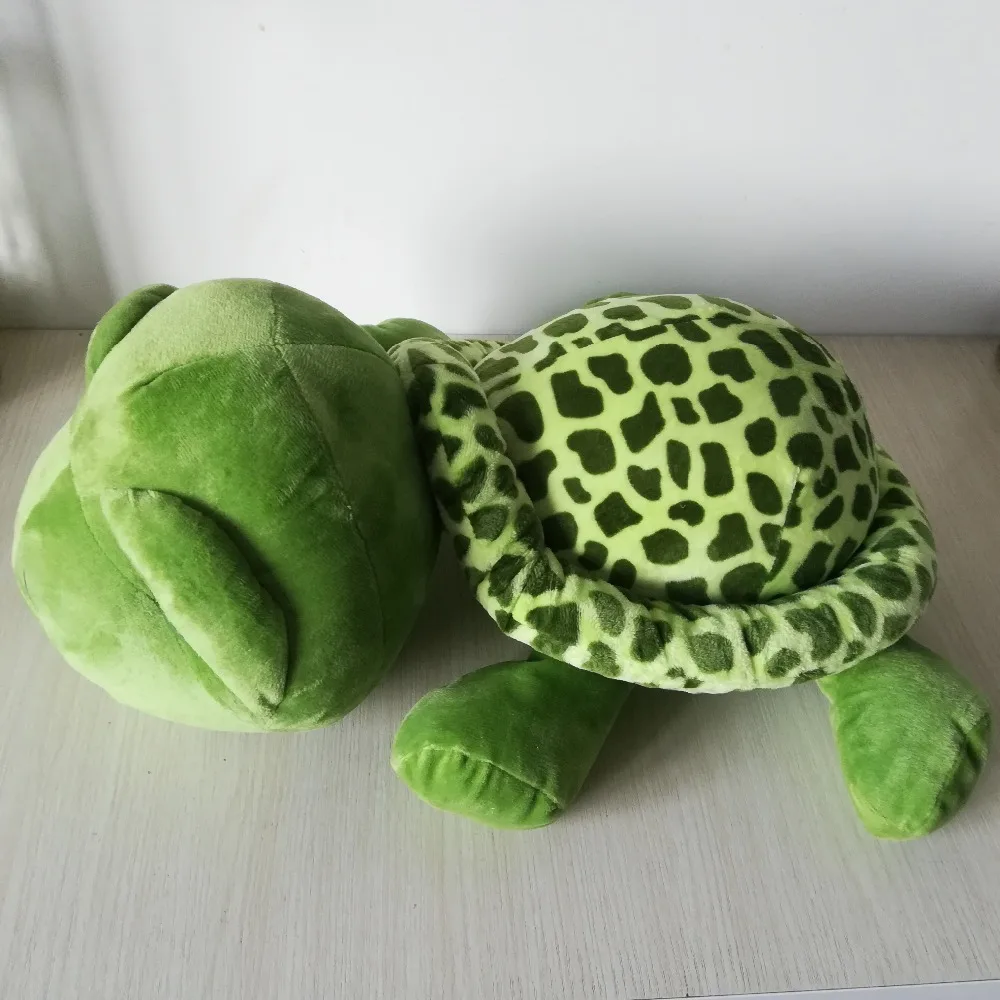 Duży 55cm duże oczy żółw pluszowa zabawka żółw miękka lalka rzuć poduszka prezent urodzinowy w1658