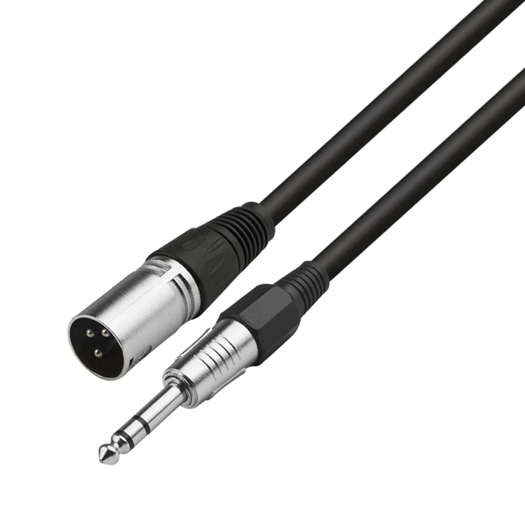 JORINDO cable de micrófono macho XLR de 2M/6,4 pies, conector de audio macho xlr de 6,5/6,35 MM, amplificador y mezclador