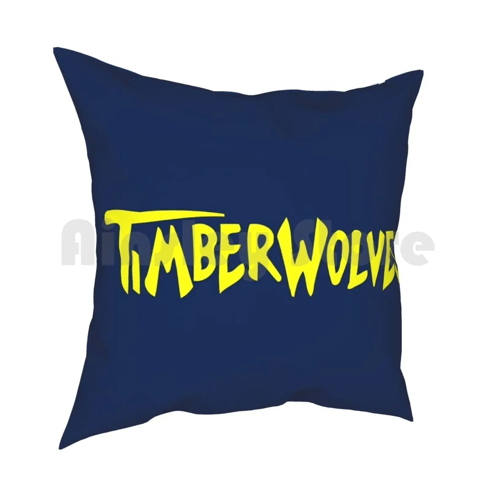 Timberwolves Pillow Case Printed Home Soft Throw Pillow Air Bud Buddy Basketball Timberwolves Dog K9 Framm Sports Golden