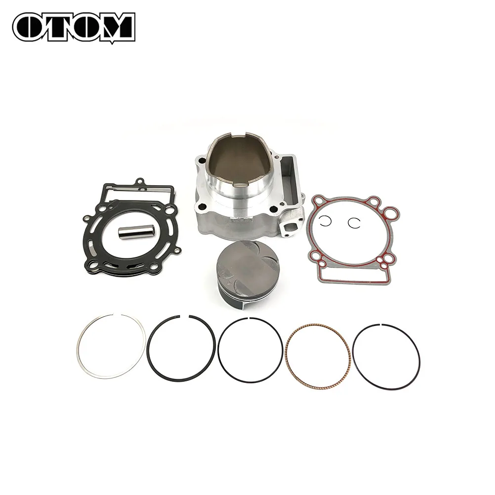 OTOM Motorcycle 77mm Big Bore Air Cylinder Box Piston Cylind Head ENGINE GASKET CONNECT ROD For ZONGSHEN NC250 250cc Parts Bikes