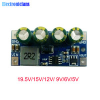 60W DC-DC 3.7V-18V to 5V 6V 9V 12V 15V 19.5V Step Up Boost Board Converter Power Supply Molude for Lead Acid Lithium Battery Car