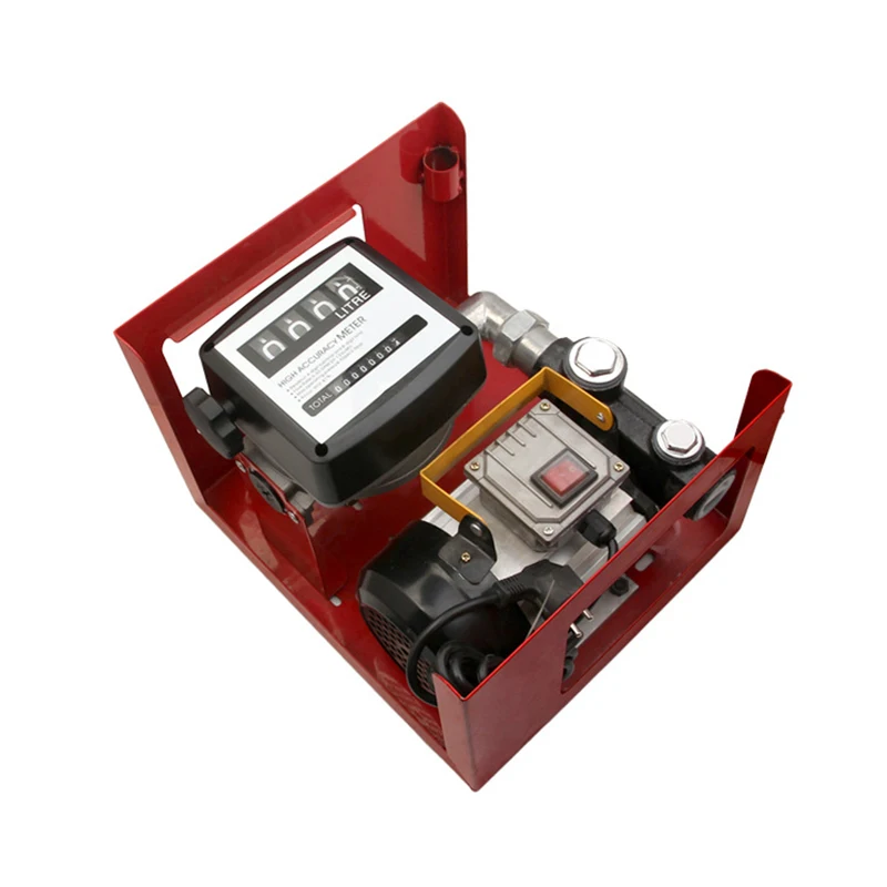 60L/MIN Electric Self-Priming Fuel Transfer Pump 550W Bio-Fuel Oil Pump for Auto Refueling Diesel Transfer Pump