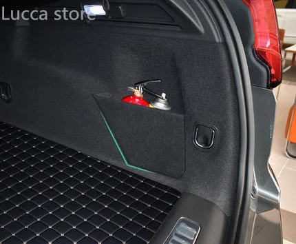 Car Trunk Side storage organizer for Cadillac XT4 XT5 XT6 CT4 CT5 CT6 Car trunk storage plate accessories Modification