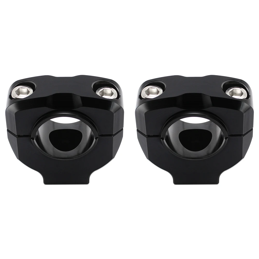 1 Pair Motorcycle Handlebar Mount Clamp Lifter Bar Riser For 28mm Motorcycle Handlebar Riser Clamp Aluminum Alloy Universal