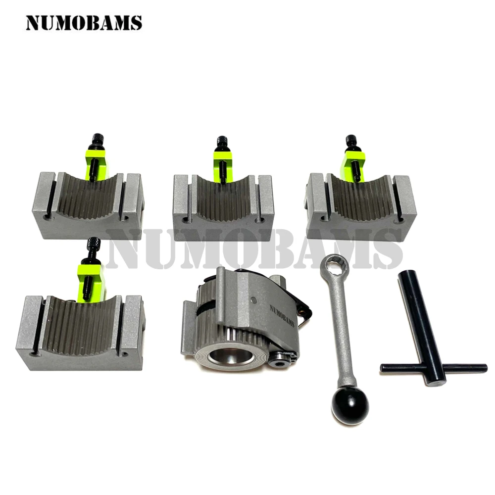 NUMOBAMS 45 # الصلب غرامة طحن Aa تغيير سريع أداة حامل ل 120-220 سوينغ على السرير مخرطة WM180 WM210 آلة الناقل