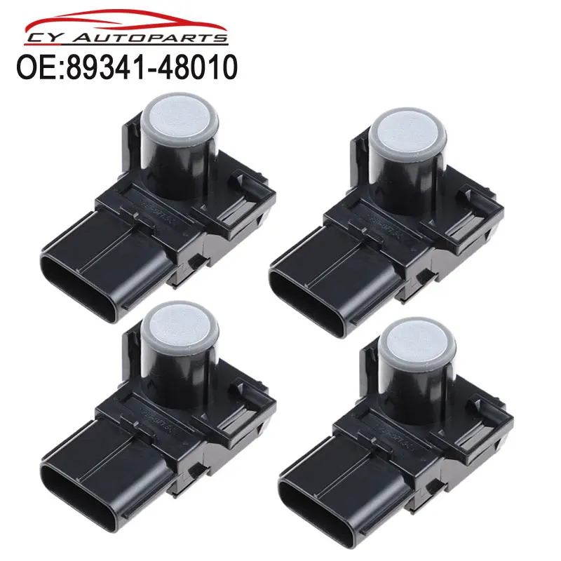 

4PCS Silver Color PDC Reverse Backup Parking Assist Sensor For Toyota Lexus 89341-48010 8934148010