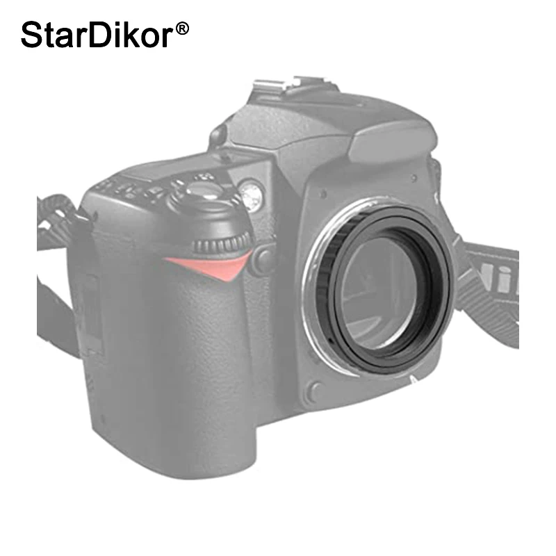 StarDikor T2(M42) Camera Mount Adapter Ring Telescope Photography For Canon/Nikon/Sony/Minolta/Pentax/Olympus DSLR  M42*0.75