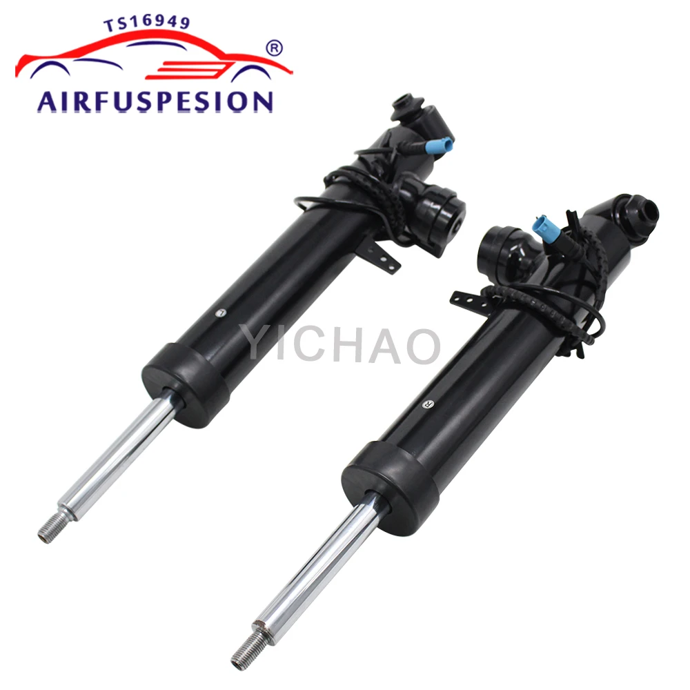 Pair Rear Air Ride Strut Suspension Shock Absorber For BMW X5 F15 X6 F16 2014-2018 37106875087  37106867867  37106875088