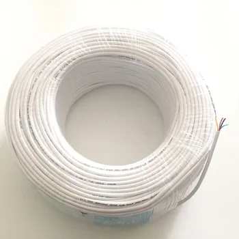 비디오 인터콤 컬러 비디오 도어폰 초인종 유선 인터콤 케이블, 30M, 0.2x4P, 4 와이어 케이블, 30M, 40M 