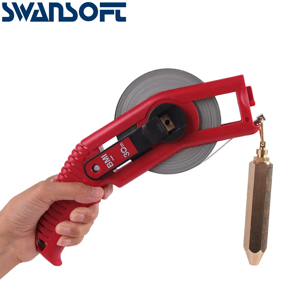 Imagem -03 - Óleo de Mergulhando Soando Fita de Medição de Aço Inoxidável Dipstick Profundidade Barco Ferramentas Aço Inoxidável 15m 20m 30m