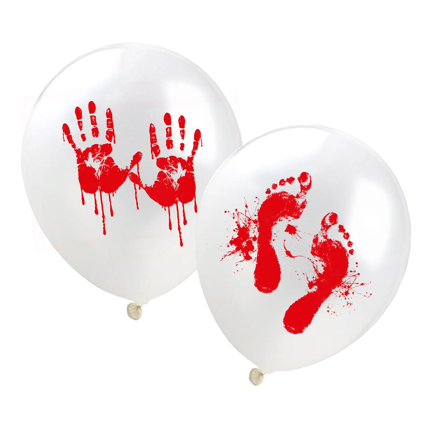 1Pcs Hot Selling Fingerprint or Footprint Balloon for Halloween Party Balloon Decoration