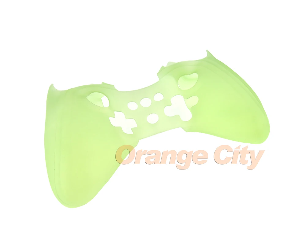 30pcs/lot Silicone Gel Rubber Soft sleeve Skin Grip Cover Case silicone case For WII U WIIU pro controller