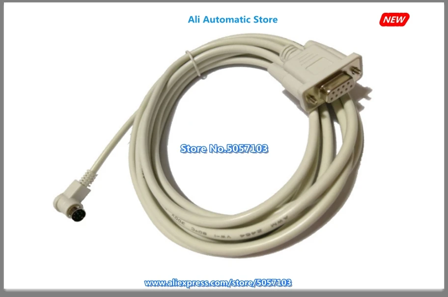 1761-CBL-PM02 AB MicroLogix Programming Cable 90 Degree Right Angle Location Gap