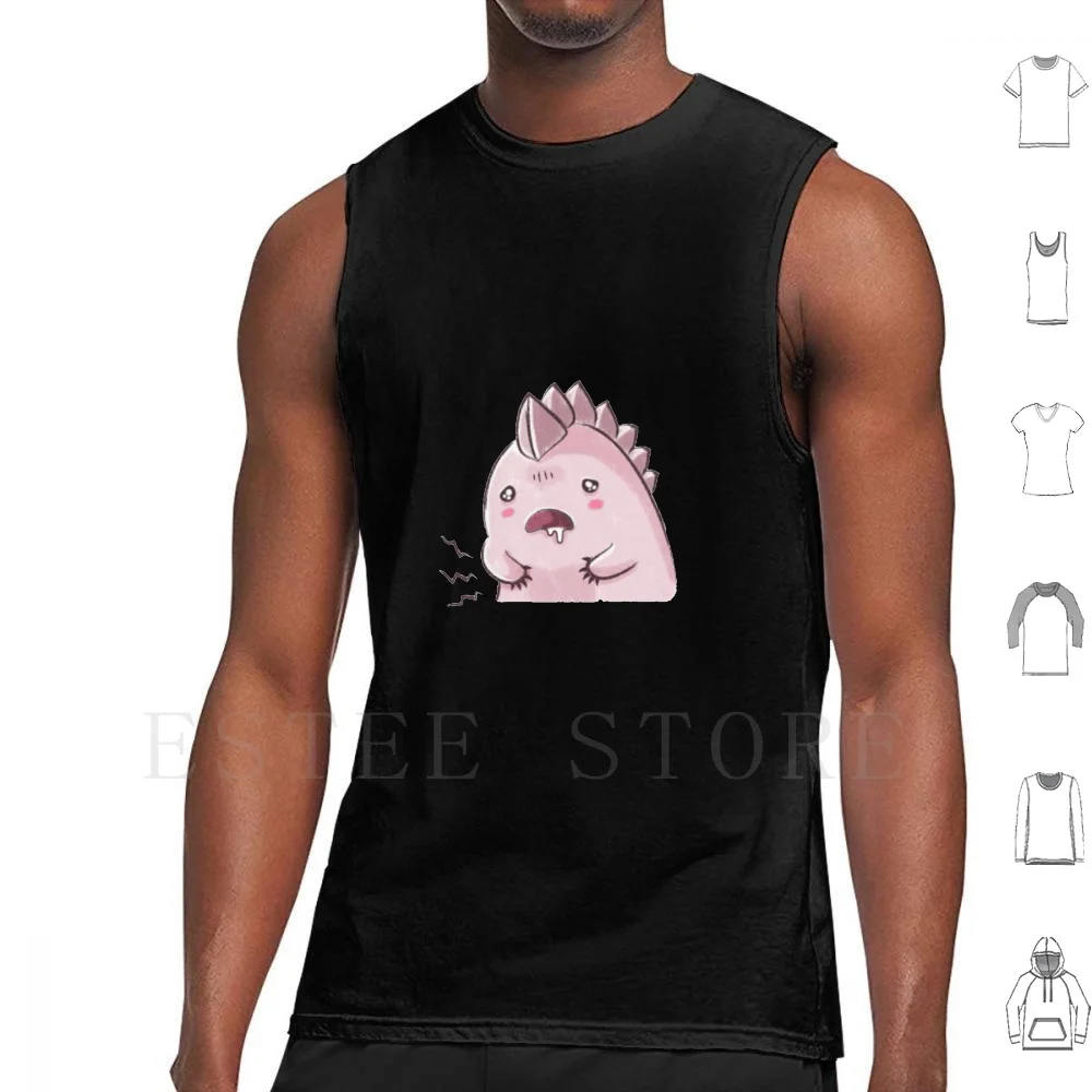 Hungry Dino Tank Tops Vest Sleeveless Bittersweet Bittersweet Designs Bittersweet 2020 Bittersweet Sisters 2020 Dinosaur