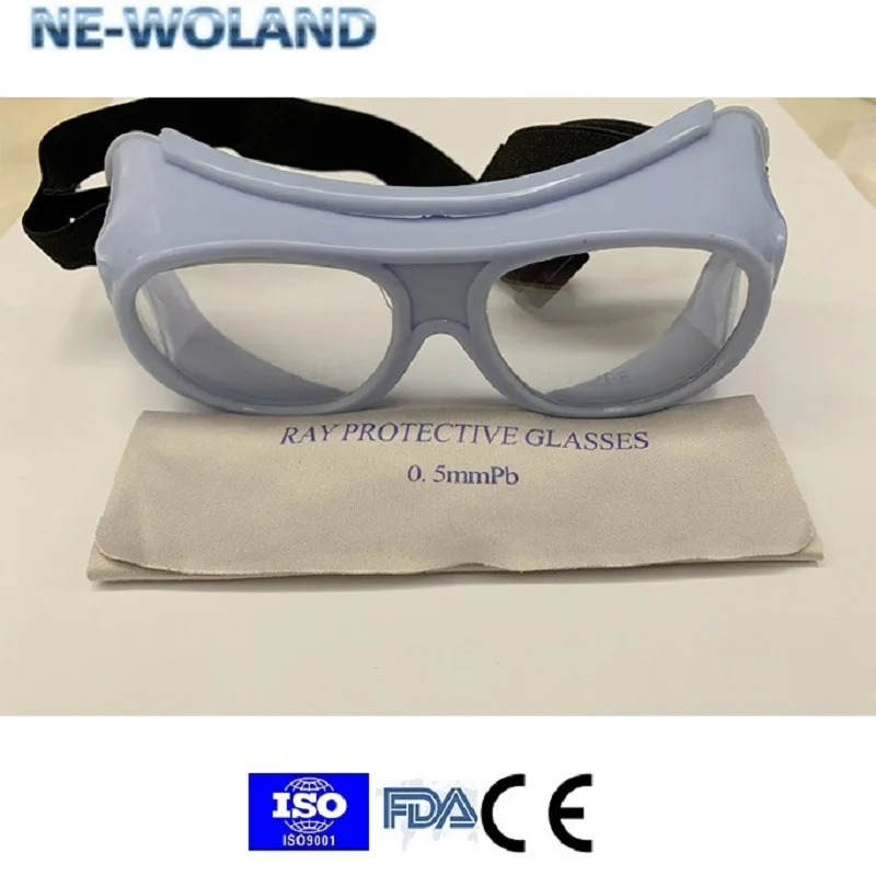 

NE-WOLAND Ray protection lead glasses for interventional surgery x-ray rayionizing radiation shield sports type 0.5mmPb 0.75mmPb