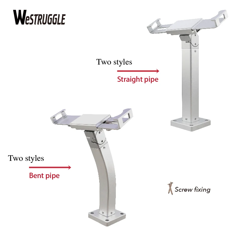 Wall mount &Desktop anti-theft lock holder security display stand for 8-13\