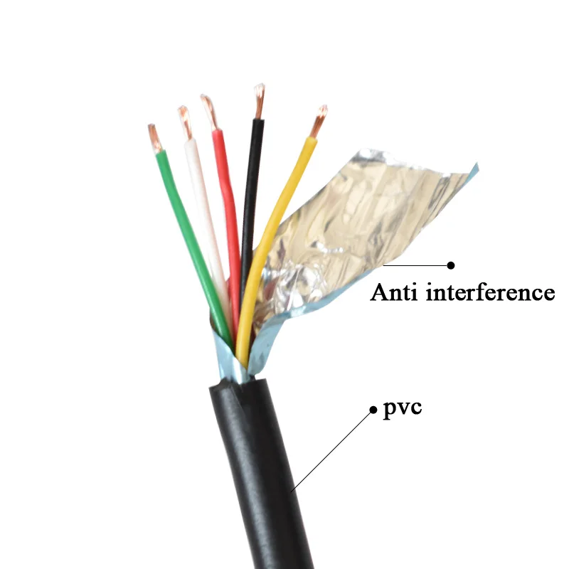 4Pin 5Pin 6Pin รถ DVR กล้องขยายสาย HD Monitor ด้านหลังดู/Back Up กล้องลวดชายหญิง Connector