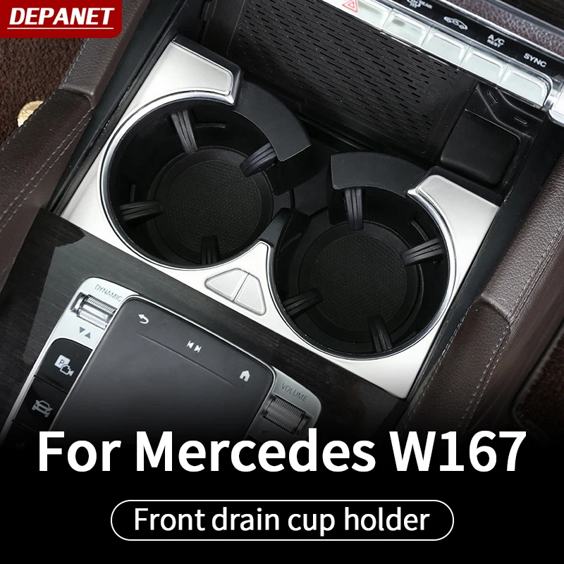 Cup holder trim For20-2025 Mercedes gle w167 c167 coupe new cover supplies gls x167  gle 350 amg 450  350d  interior accessories