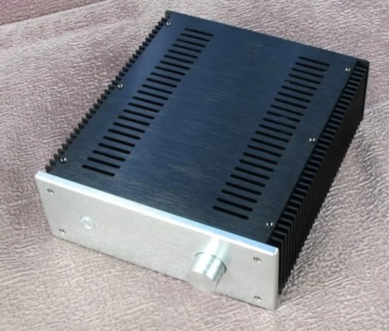 BRZHIFI BZ2409 double radiator aluminum case for class A power amplifier