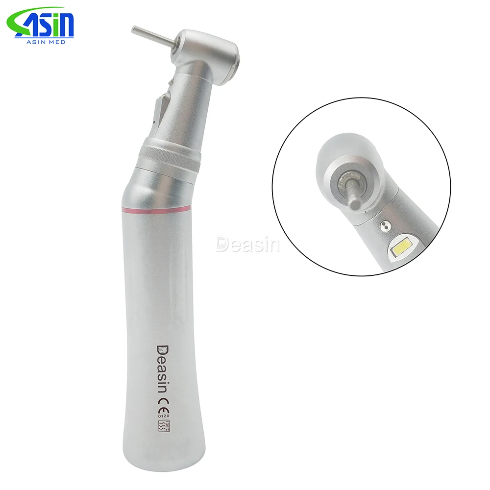 

1:5 Dental Increasing Speed LED Fiber Handpiece Contra Angle with self-illuminated generator Inner Water Spray