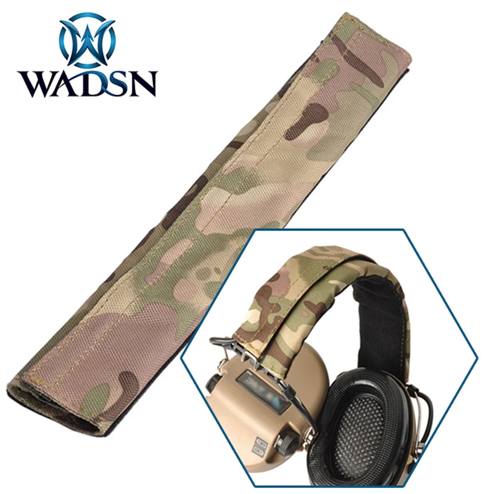 WADSN Tactical Headset Camo Headband (CP) For Comtac Airsoft Headphone Multicam Hunting Headsets Head Band Earphone Accessories