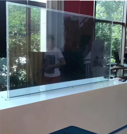 Monitor oled com tela transparente de 55 polegadas