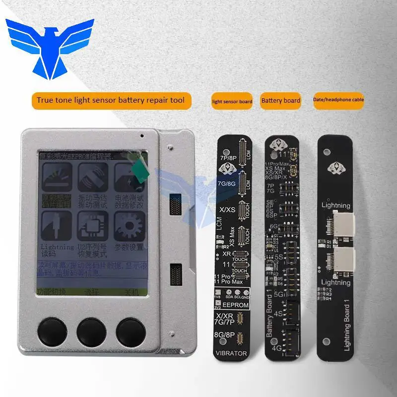 OSS True Tone TOUCH SCREEN vibratore sensore di luce scatola di riparazione programmatore batteria dati cuffie Tester W13 Prov3 aggiunto 12 serie