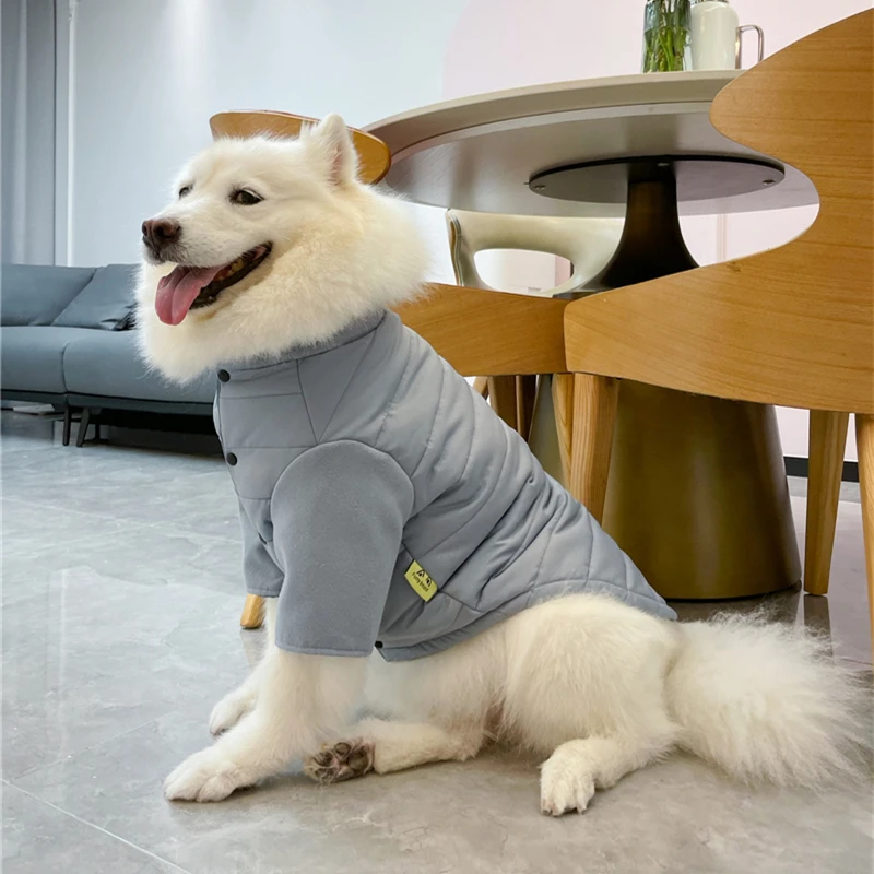 

Pets Clothes Giant Dogs Fashion Winter Coat Samoyed Husky Labrador