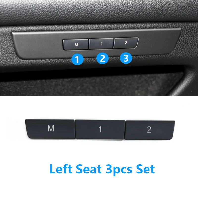 تعديل مقعد السيارة زر الذاكرة استبدال إصلاح ل 5GT 5 7 سلسلة F07 F10 F11 F18 F01 F02 F04 #3