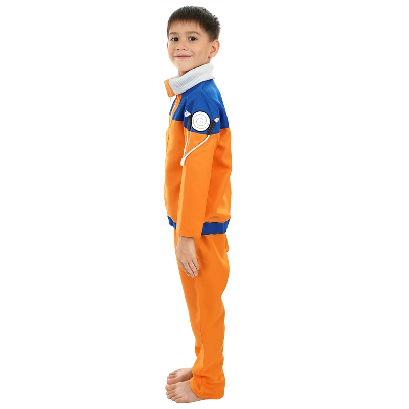 Calssic Anime Cosplay bambini costumi Cosplay giovanile Uzumaki Narut bambini formato europeo spedizione gratuita