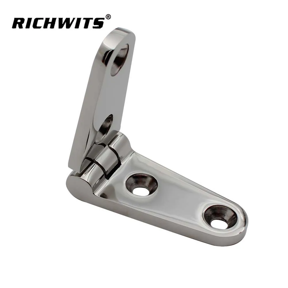 25*100mm Marine Hardware Accessories hinge 316 stainless steel hinges 5pcs